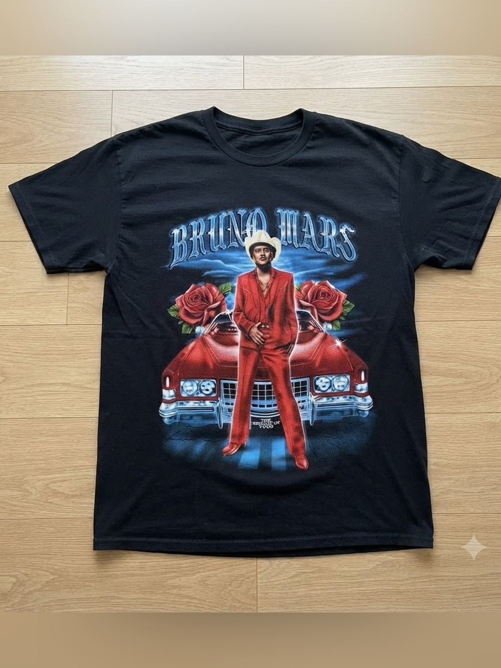 Bruno Mars The Romantic Tour 2026 T-Shirt, Music Concert Graphic T-Shirt